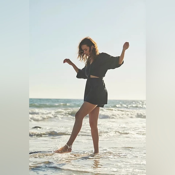 Free People Knotty But Nice Romper - Picture 4 of 4